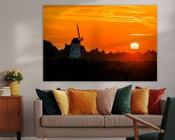 De windmolen en de zon by Christel Stevens