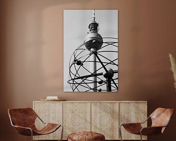 World Clock Fernsehturm Berlin Foto