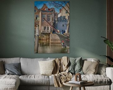 Cityview Dordrecht, The Netherlands van Roland de Zeeuw fotografie