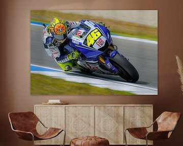 Valentino "The Doctor" Rossi sur Harry Eggens