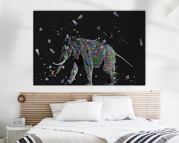 La mosaique de l'éléphant