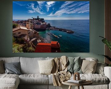 Prachtige haven van Cinque Terre von Roy Poots