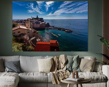 Prachtige haven van Cinque Terre von Roy Poots