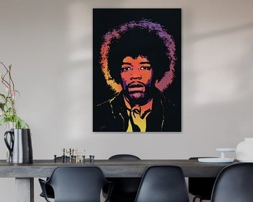 Jimi Hendrix von Jarod Art