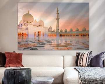 Sheikh Zayed mosque by Antwan Janssen