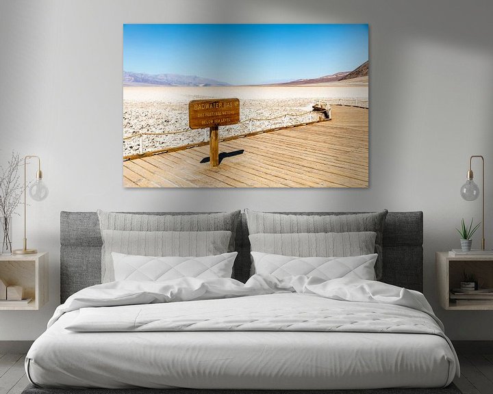 Beispiel: Death Valley ist ein wüstenartiges Tal im amerikanischen Bundesstaat Kalifornien von Martijn Bravenboer