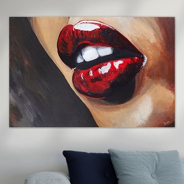 Lippen Pop Art