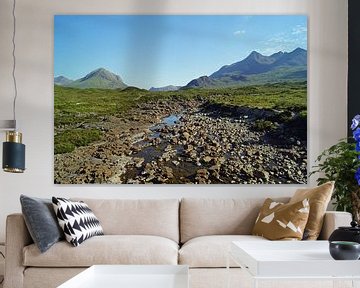 Sligachan Alte Brücke von Babetts Bildergalerie