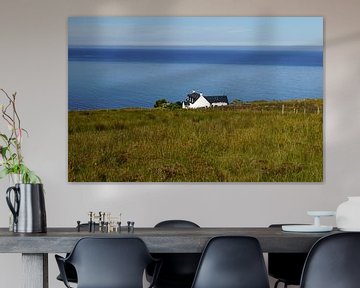 Landschaft bei Melvaig in Schottland