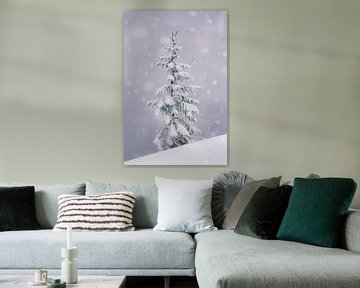 Tree in winter by Coen Weesjes