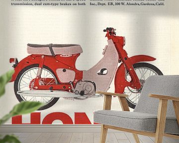 Vintage advertentie 1965 HONDA van Jaap Ros