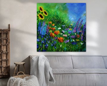 Garden flowers by pol ledent