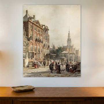 Wohnhaus von Rembrandt van Rijn, unbekannter Künstler