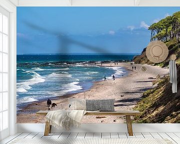 Beach on the Baltic Sea coast in Nienhagen, Germany by Rico Ködder