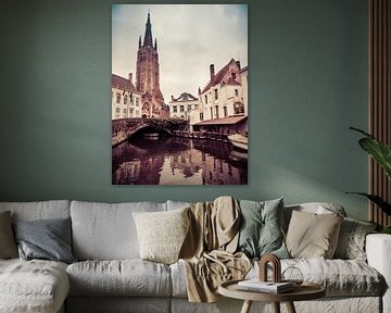 Church in Brugge by Martijn Tilroe