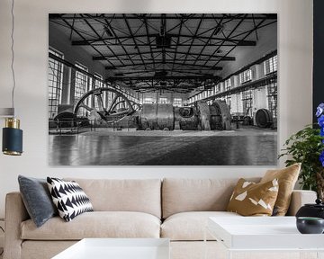 Fabrikhalle mit Großmaschinen von Patrick Verhoef