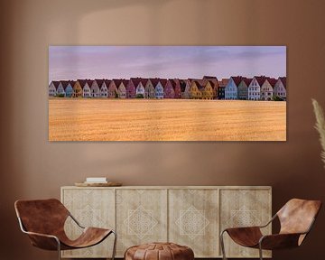 Panorama van Jakriborg, Hjärup, Zweden van Henk Meijer Photography
