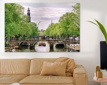 Prinsengracht Amsterdam van Jeroen Jongeneelen