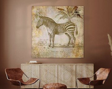 Vintage Zebra van Andrea Haase