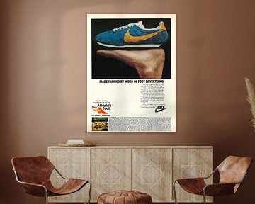 Vintage advertentie 1979 THE ATHLETE’S FOOT van Jaap Ros