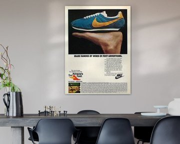 Vintage advertentie 1979 THE ATHLETE’S FOOT van Jaap Ros