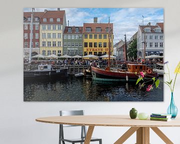 København | Nyhavn van Laura Maessen | ColorIsTheLimit Photography