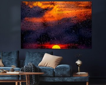 Concept sunset : Rainy sunset sur Michael Nägele