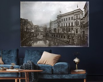 Winkel van Sinkel in zwartwit by Jan van der Knaap