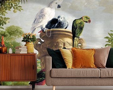 All Parrots and Pinapple von Marja van den Hurk