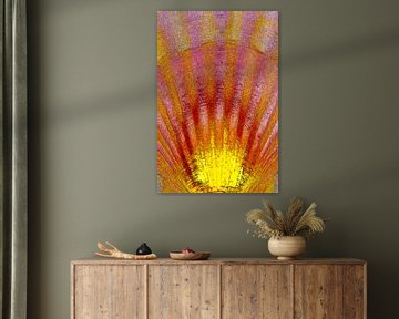 Shell in red & yellow by De Rover