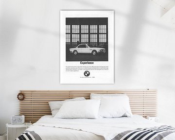 Werbung 1970 BMW 2800 CS von Jaap Ros