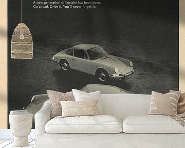 Werbung 1966 Porsche 911 912 von Jaap Ros