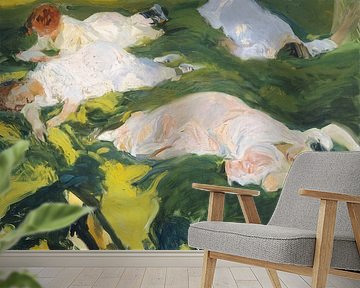 La Siesta, Joaquín Sorolla und Bastida