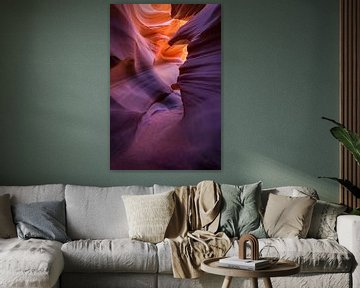 Pad door Antelope Canyon von Edwin Mooijaart