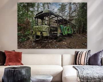 Lost Place - Jungle Bus von Linda Lu