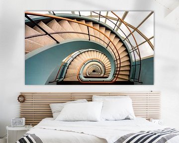 Spiral Staircase van Photo Wall Decoration
