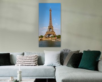 PARIS Tour Eiffel & de la Seine Panorama sur Melanie Viola