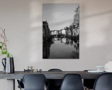 Reflectie in het water van Gent van Carole Clément
