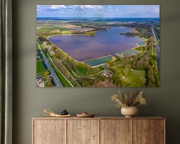 Le lac, De Zomerdel, près de Geestmerambacht sur Michel Sjollema