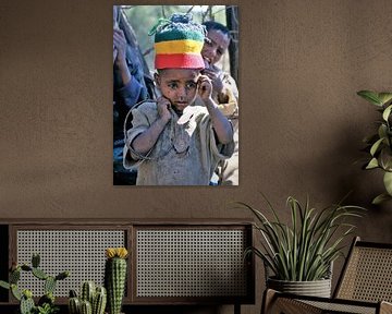 poor boy from Ethiopia