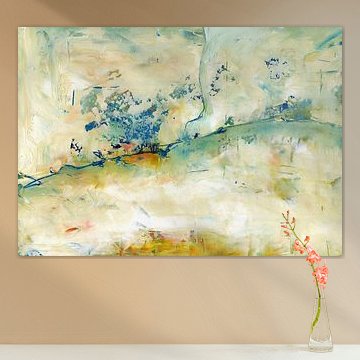 Weiße Texturen 2 von MK Abstrakt