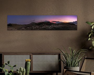 Zonsondergang panorama