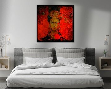 Motiv Frida - Orange - Frame 01 von Felix von Altersheim
