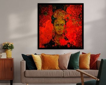 Motiv Frida - Orange - Frame 02 von Felix von Altersheim