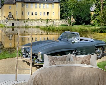 Mercedes-Benz 300 SL Roadster klassieke sportwagen van Sjoerd van der Wal Fotografie