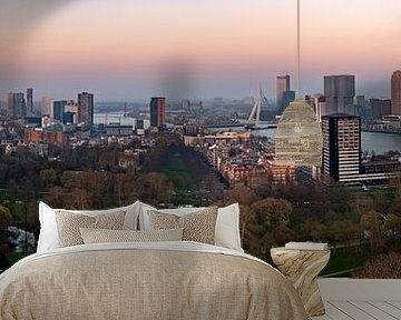 Rotterdam sunset panorama by Joey Hohage