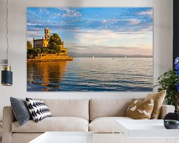 Montfort Castle at Lake Constance in Germany by Werner Dieterich