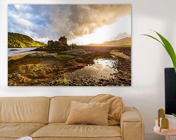 Eilean Donan Castle in Scotland by Werner Dieterich