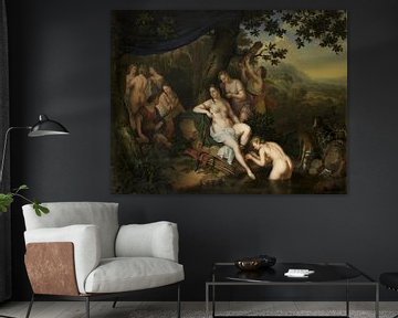 Diana und ihre Nymphen, Willem van Mieris