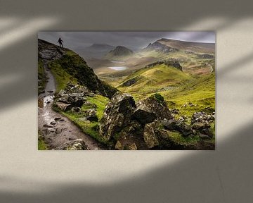 Quiraing, Isle of Skye, Scottland von Paul van Putten